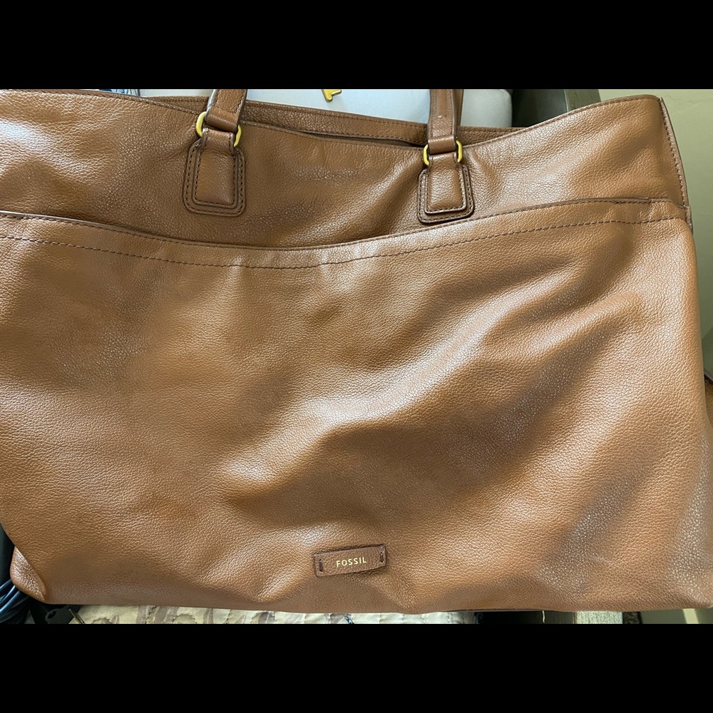 Soft leather handbag